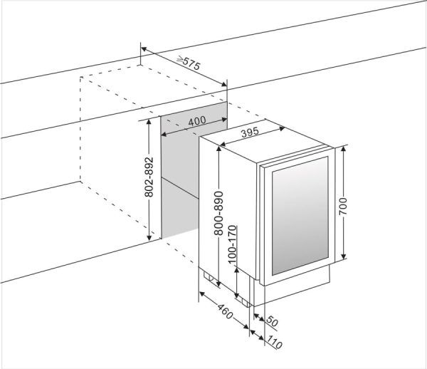 Cantinetta Frigo per Birra da Incasso - BeerServer 40 Stainless - mQuvée