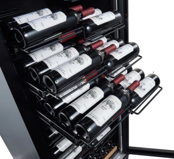 Cantinetta Frigo per Vino a libera installazione - WineExpert 192 Fullglass Black Label-view - mQuvée