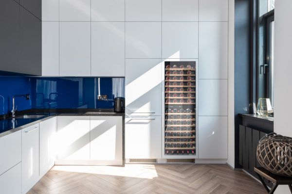 Cantinetta Frigo per Vino da Incasso - WineChamber 187 Powder White - mQuvée