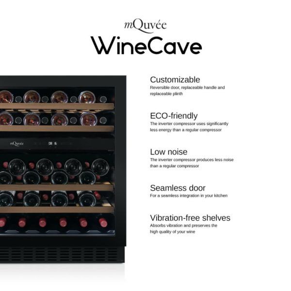 Cantinetta Frigo per Vino da Incasso - WineChamber 700 50D Custom Made - mQuvée