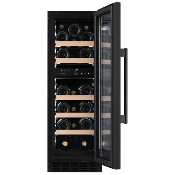 Cantinetta Frigo per Vino da Incasso - WineChamber 800 30D Fullglass Black - mQuvée
