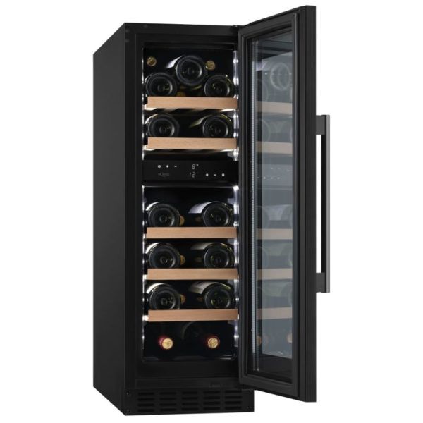 Cantinetta Frigo per Vino da Incasso - WineChamber 800 30D Fullglass Black - mQuvée