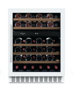 Cantinetta per Vino da Incasso con Doppia Temperatura - WineChamber 60D Powder White - mQuvée
