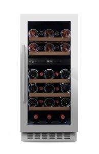 Cantinetta per Vino da Incasso Doppia Temperatura - WineChamber 700 40D Stainless - mQuvée