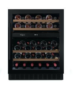 Cantinetta per Vino da Incasso con Doppia Temperatura - WineChamber 700 60D Anthracite Black - mQuvée