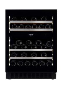 Cantinetta per Vino da Incasso - WineChamber Exclusive 60D Fullglass Black Push/Pull - mQuvée