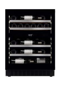 Cantinetta per Vino da Incasso - WineChamber Exclusive 700 60D Fullglass Black Push/Pull - mQuvée