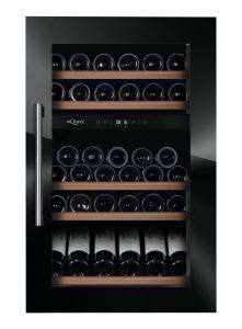 Cantinetta per Vino da Incasso con Doppia Temperatura - WineKeeper 49D Fullglass Black - mQuvée