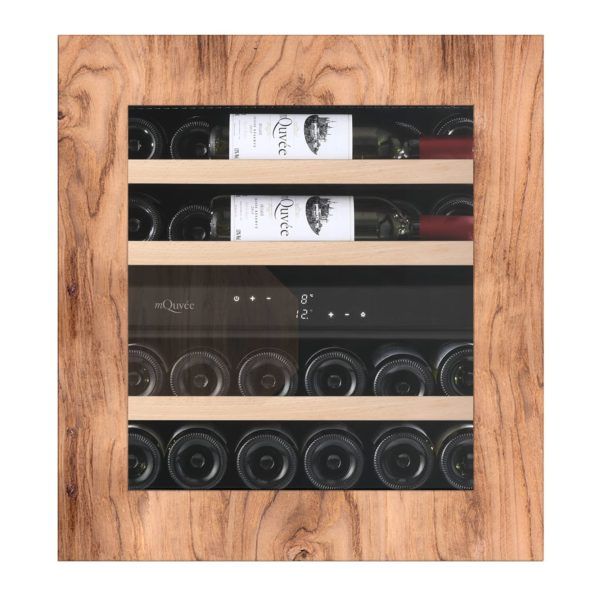 Cantinetta per Vino da Incasso Doppia Temperatura - WineKeeper Exclusive 25D Panel Ready Push-Pull - mQuvée