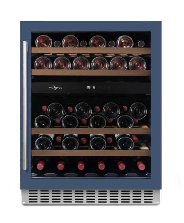 Cantinetta per Vino da Incasso con Doppia Temperatura - WineChamber 700 60D Custom Made - mQuvée
