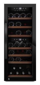 Cantinetta per Vino a Libera Installazione - WineExpert 38 Fullglass Black - mQuvée