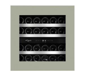 Cantinetta per Vino da Incasso con Doppia Temperatura- WineKeeper 25D Custom Made - Push-Pull - WKED25CP-V2 - mQuvée