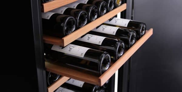 Armadio Cantinetta per Vino Professionale - WineStore 177 Anthracite Black - mQuvée