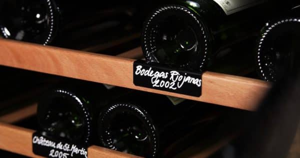 Armadio Cantinetta per Vino Professionale - WineStore 177 Anthracite Black - mQuvée