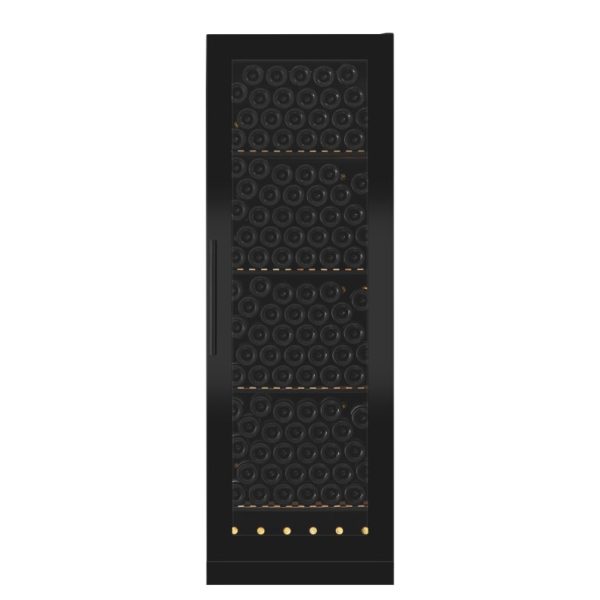 Armadio Cantinetta per Vino Professionale - WineStore 215 Full Glass Black - mQuvée