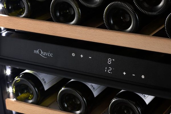 Cantinetta per Vino da Incasso - WineChamber 800 60D Fullglass Black - mQuvée