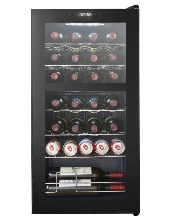 Cantinetta per Vino a Libera Installazione - Northern Collection 28 Black - Cavin