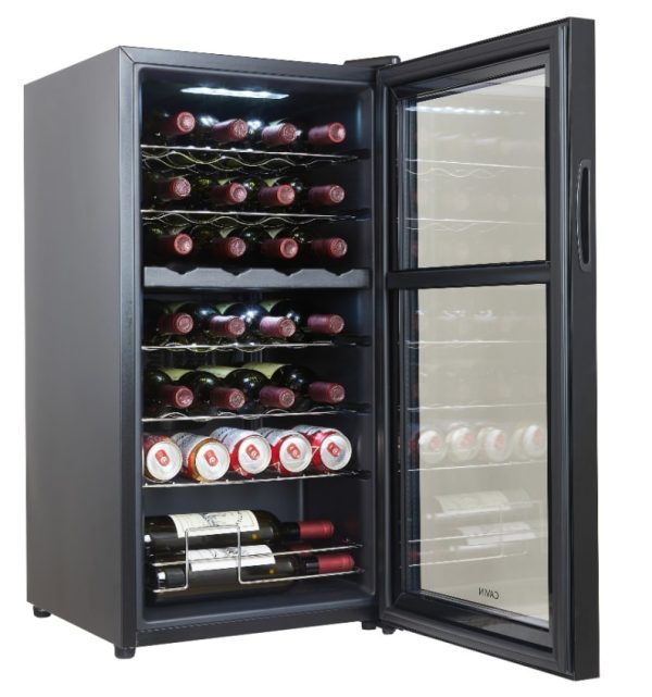 Cantinetta per Vino a Libera Installazione - Northern Collection 28 Black - Cavin