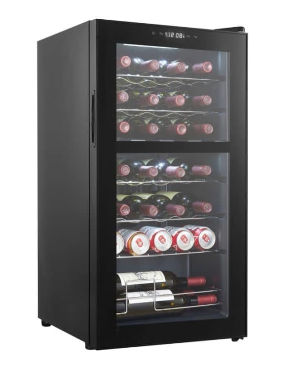 Cantinetta per Vino a Libera Installazione - Northern Collection 28 Black - Cavin